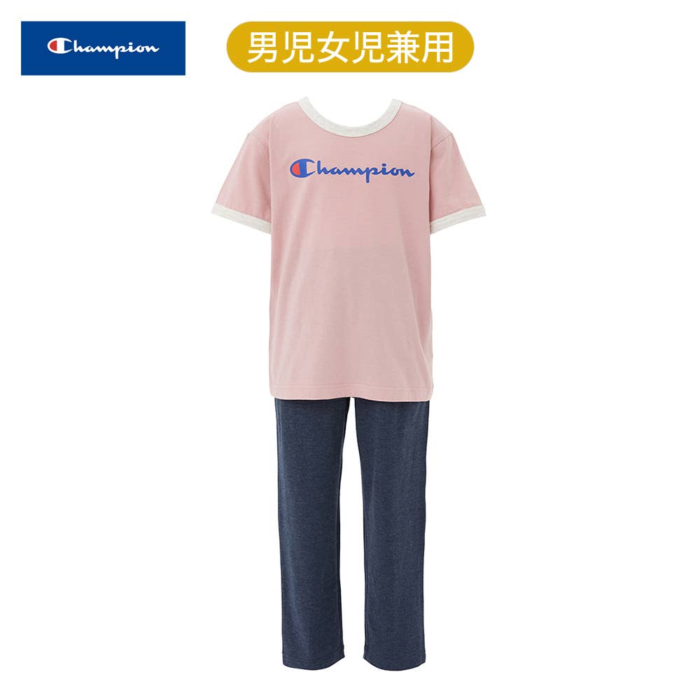 【混棉平針織】 KIDS家居服短袖長褲 【SALE】